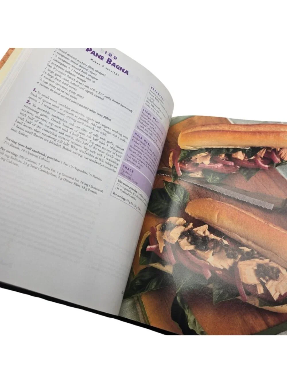 Weight Watchers New 365-Day Menu Cookbook Hardcover 1996 Complete Meal Planning